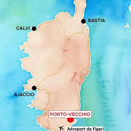 빌라 Le Corail Rouge Corse Du Sud *
