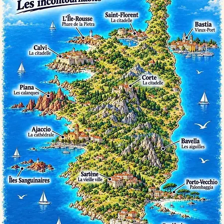 Le Corail Rouge Corse Du Sud *